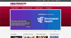 Desktop Screenshot of healthsouthcolumbia.com